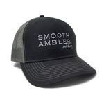 Black Text Logo Trucker Hat